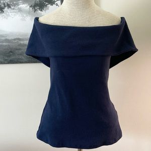 Banana Republic Off the Shoulder Ribbed Top